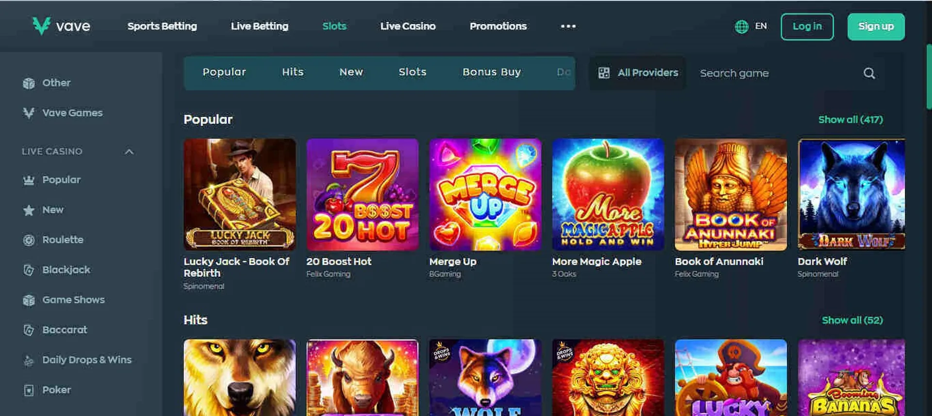Jogo de aposta online